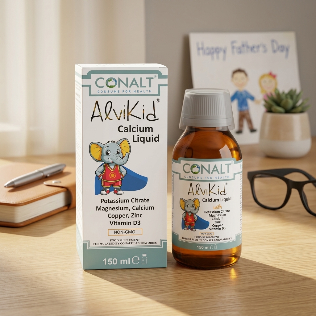 كونالت الفيكيد كالسيوم شراب للأطفال - مكمل غذائي لتعزيز صحة العظام والنمو (150 مل) - الصورة 5
