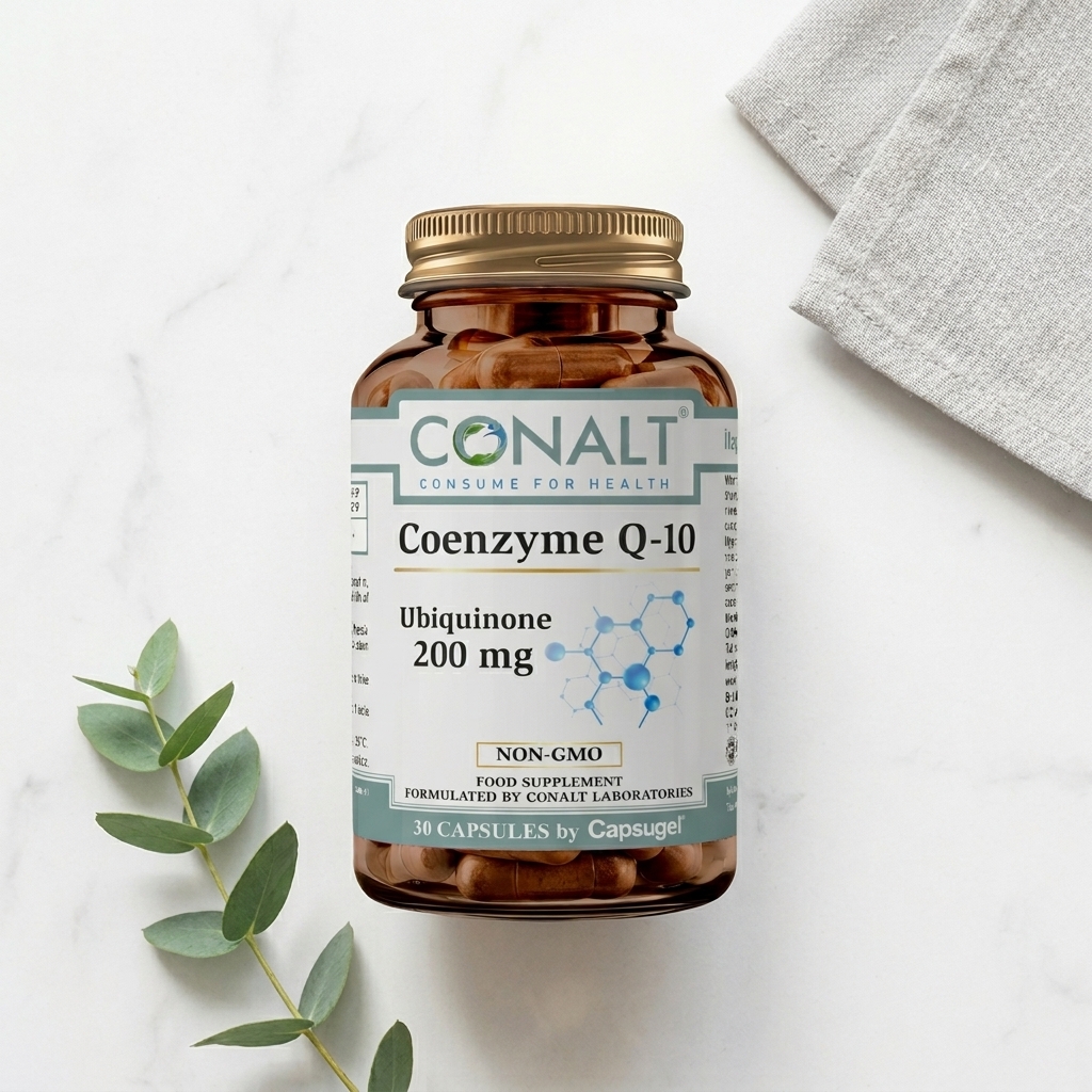 كونالت كوإنزيم كيو 10 (Conalt Coenzyme Q10) 200 ملغ – يوبيكوينون عالي التركيز لصحة القلب والطاقة (30 كبسولة) - الصورة 2