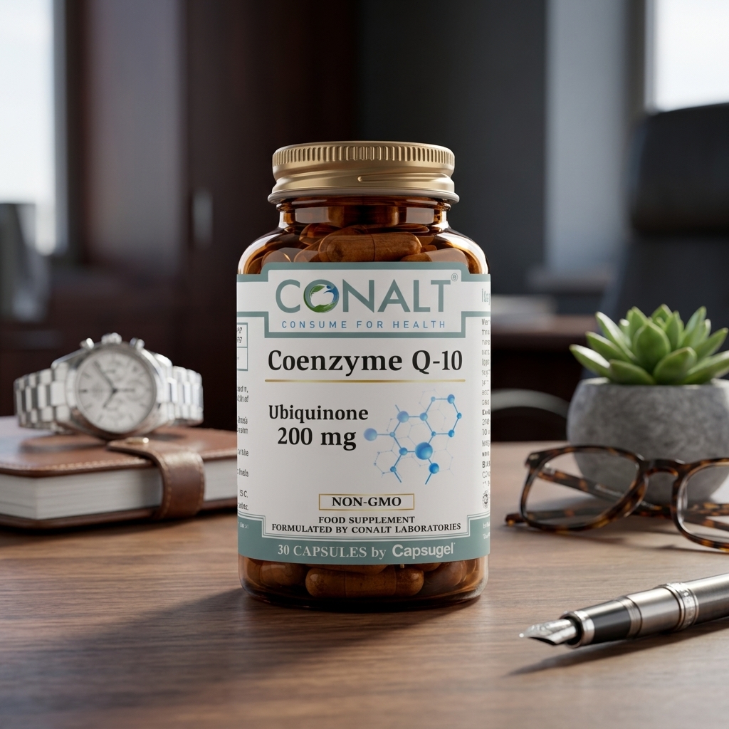 كونالت كوإنزيم كيو 10 (Conalt Coenzyme Q10) 200 ملغ – يوبيكوينون عالي التركيز لصحة القلب والطاقة (30 كبسولة) - الصورة 5