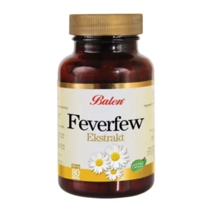 كبسولات مستخلص Feverfew من بالين – 80 كبسولة (455 ملغ)