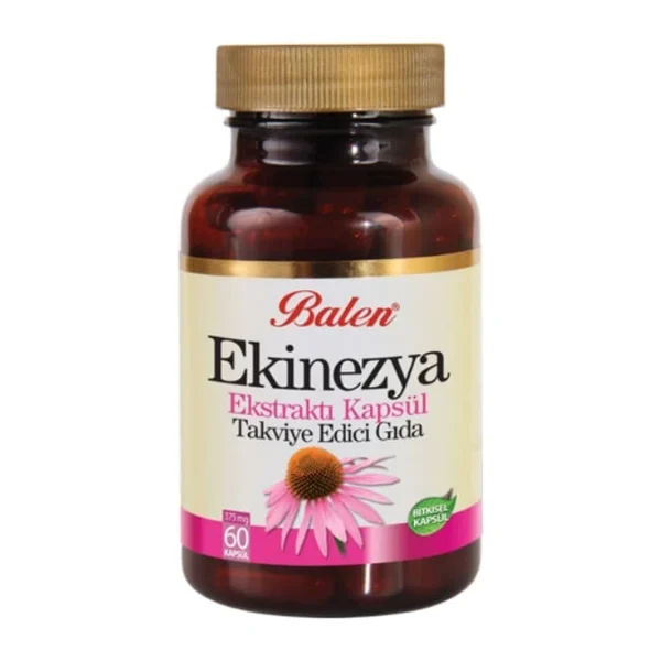 Balen Echinacea Extract Capsules – 60 Capsules (375 Mg)
