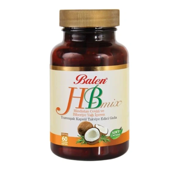 Balen HB Mix Coconut & Rosemary Oil – 60 Capsules
