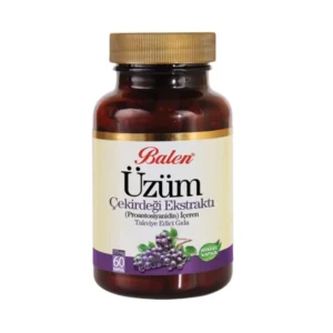 Balen Grape Seed Extract Capsules – 60 Capsules (375 Mg)