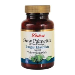 Balen Saw Palmetto & Nettle Extract – 60 Capsules (375 Mg)