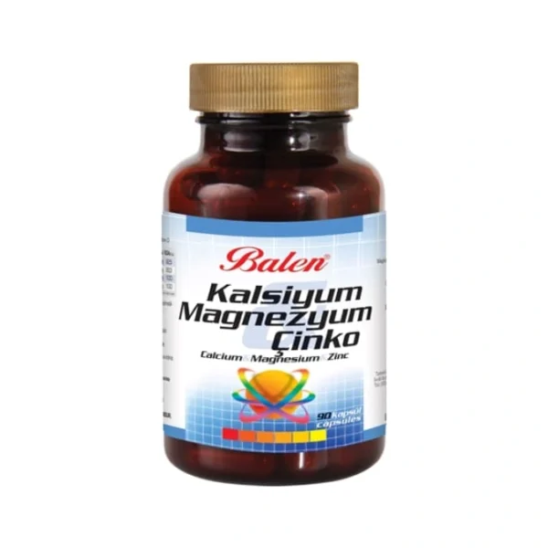 Balen Calcium, Magnesium & Zinc – 90 Capsules (709 Mg)