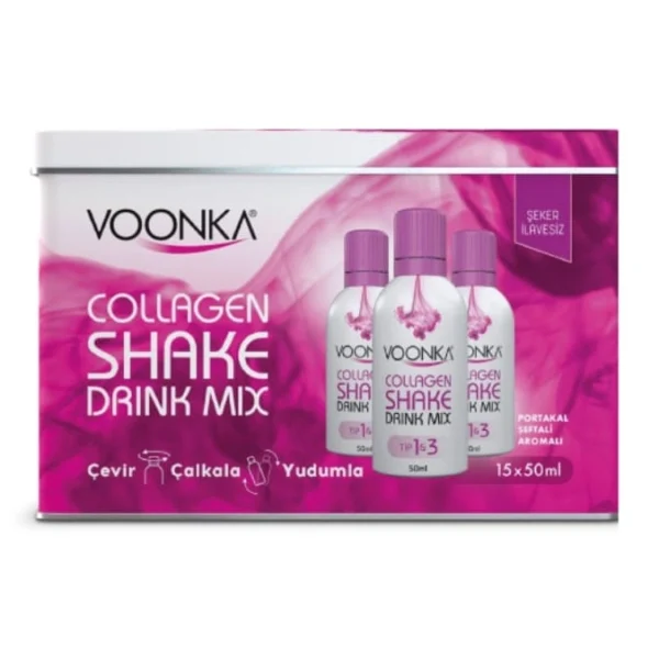 Voonka Collagen Shake Drink Mix – 15 X 50 Ml - Image 2