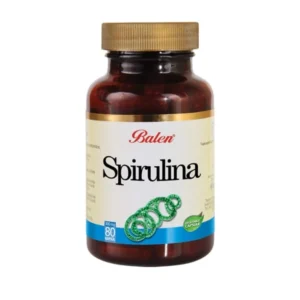 Balen Spirulina (Blue-Green Algae) – 80 Capsules (375 mg)
