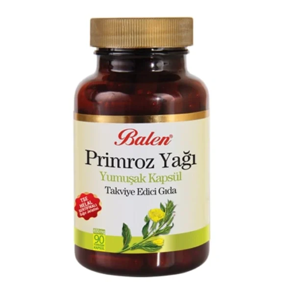 Balen Evening Primrose Oil Soft Capsules – 90 Capsules (650 Mg)