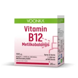 Voonka Vitamin B12 Spray/Drop – 25 Ml