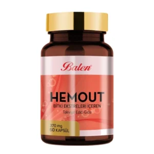 Balen Hemout With Plant Extracts – 370 Mg (60 Capsules)