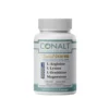 Conalt TanNorm bottle (90 capsules) labeled "3000 mg" listing ingredients L-Arginine, L-Lysine, L-Ornithine, and Magnesium.