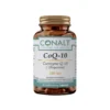 Conalt CoQ-10 100 mg bottle with 30 Capsugel capsules, labeled "Coenzyme Q-10 (Ubiquinone)