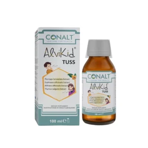 CONALT AlviKid TUSS Herbal Syrup for children with Thyme and Plantain