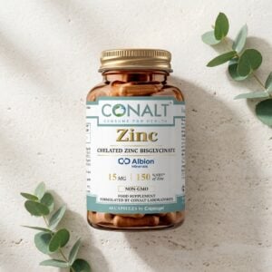 Alternative view of كونالت زنك (Conalt Zinc) زنك بيسجليسينات مخلبي للمناعة والشعر (60 كبسولة)