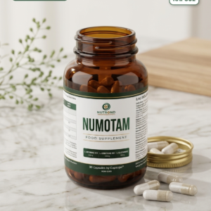 مكمل نوتروند نموتام (Nutrond Numotam) أحماض أمينية ومعادن لدعم النمو البدني والطول وتحفيز هرمون النمو الطبيعي (30 كبسولة) - الصورة 2